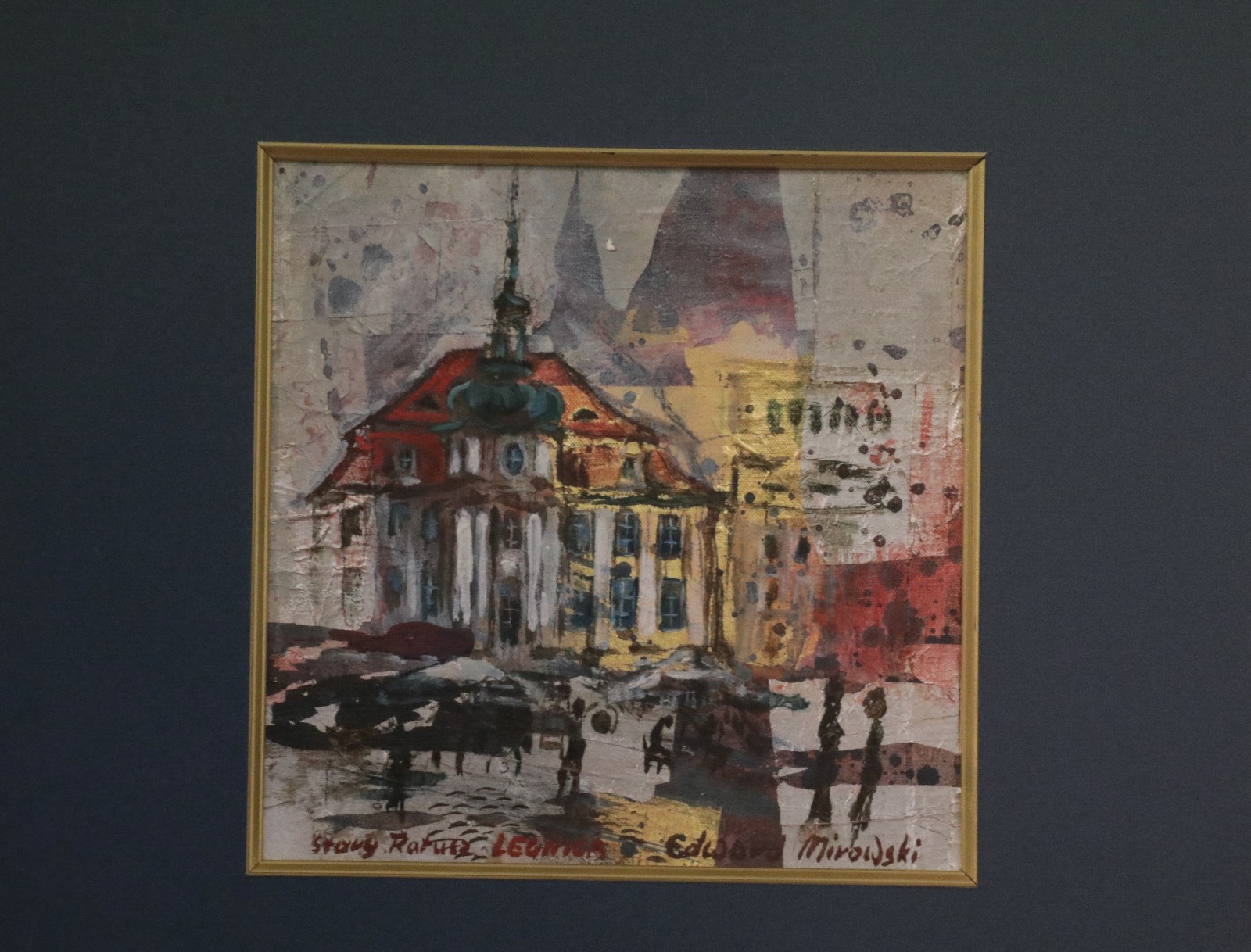 Wystawa obrazów Edwarda Mirowskiego w Muzeum Miedzi