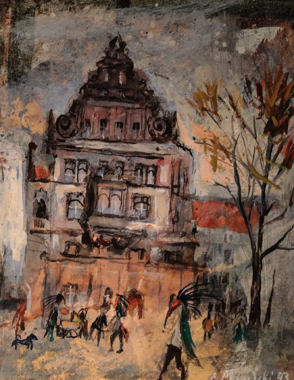 Wystawa obrazów Edwarda Mirowskiego w Muzeum Miedzi