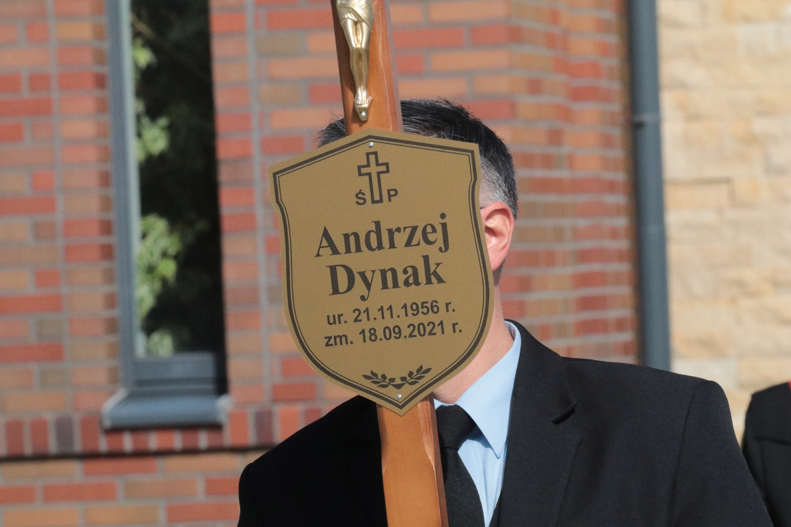 Pogrzeb Andrzeja Dynaka działacza „Solidarności”