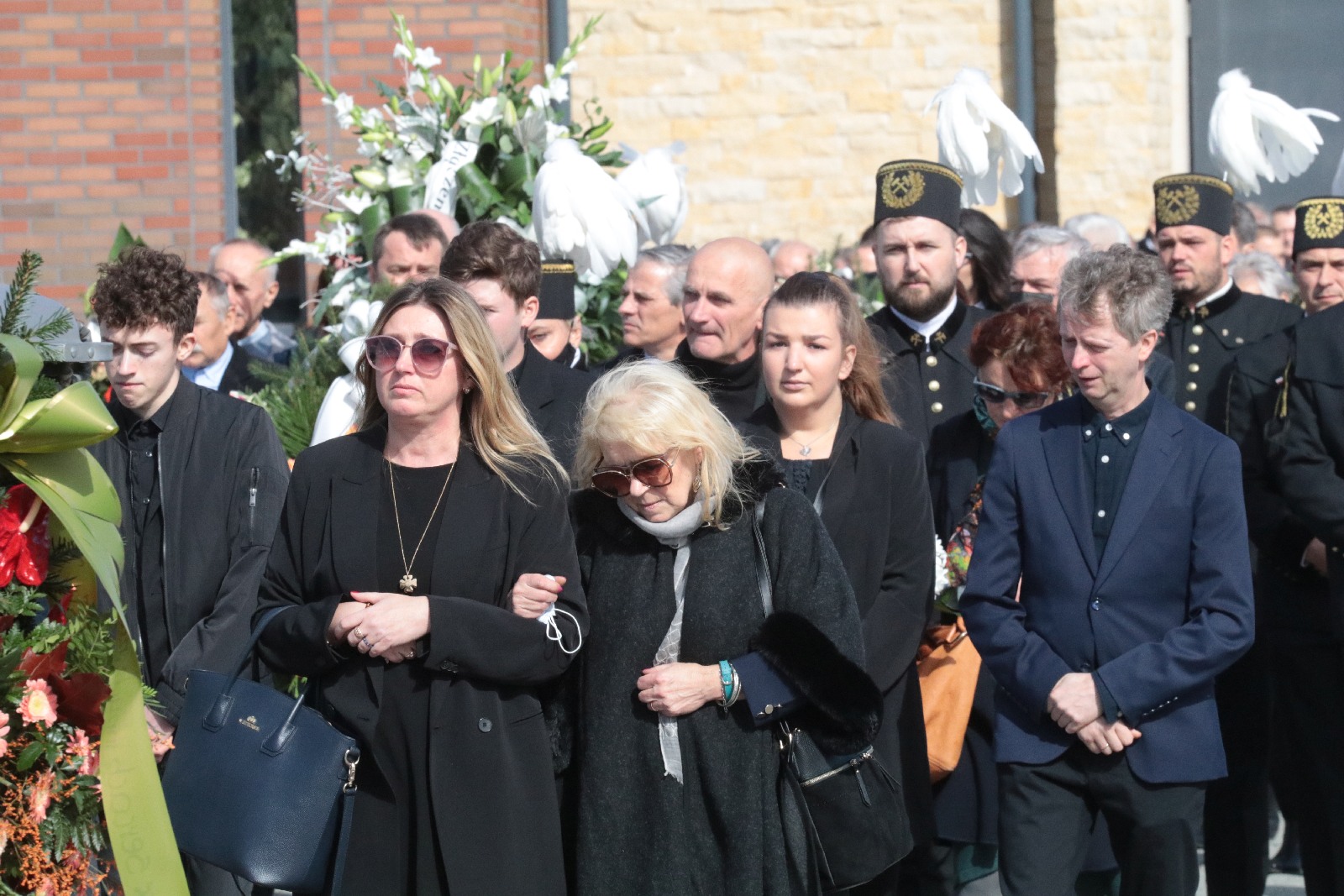 Pogrzeb Andrzeja Dynaka działacza „Solidarności”