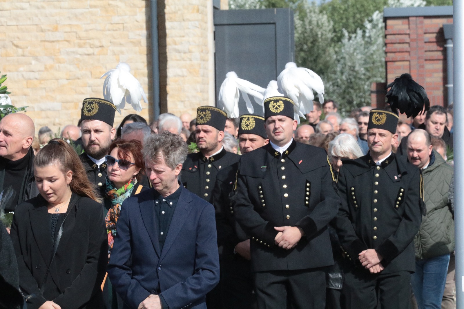 Pogrzeb Andrzeja Dynaka działacza „Solidarności”