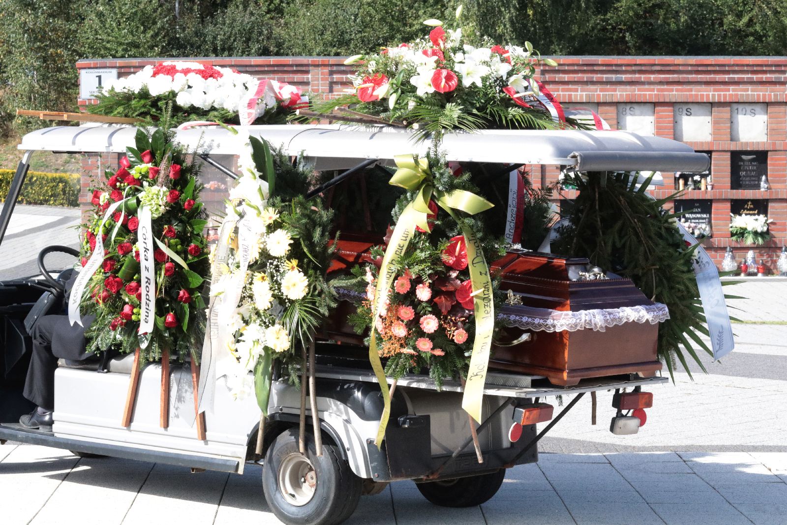 Pogrzeb Andrzeja Dynaka działacza „Solidarności”