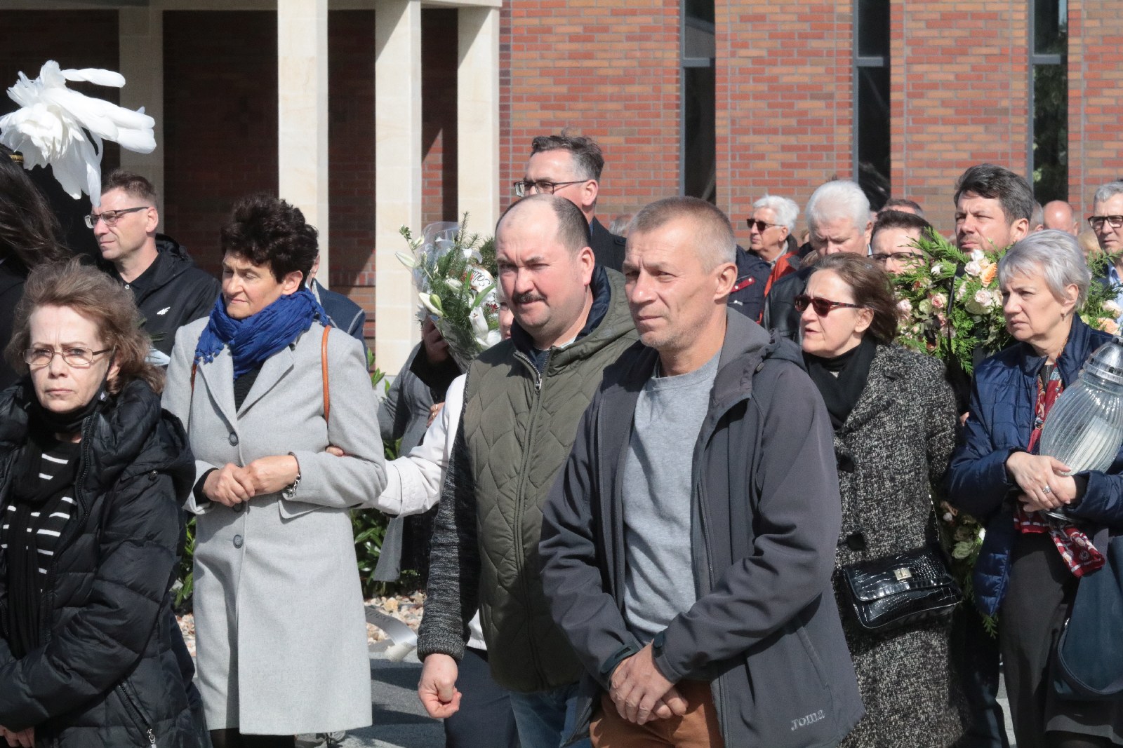 Pogrzeb Andrzeja Dynaka działacza „Solidarności”