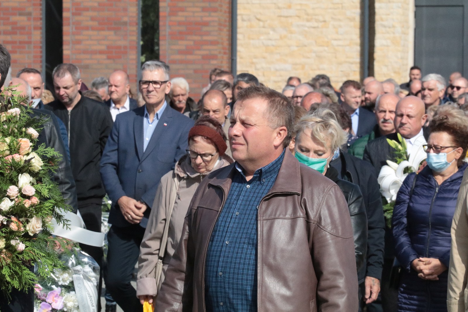 Pogrzeb Andrzeja Dynaka działacza „Solidarności”