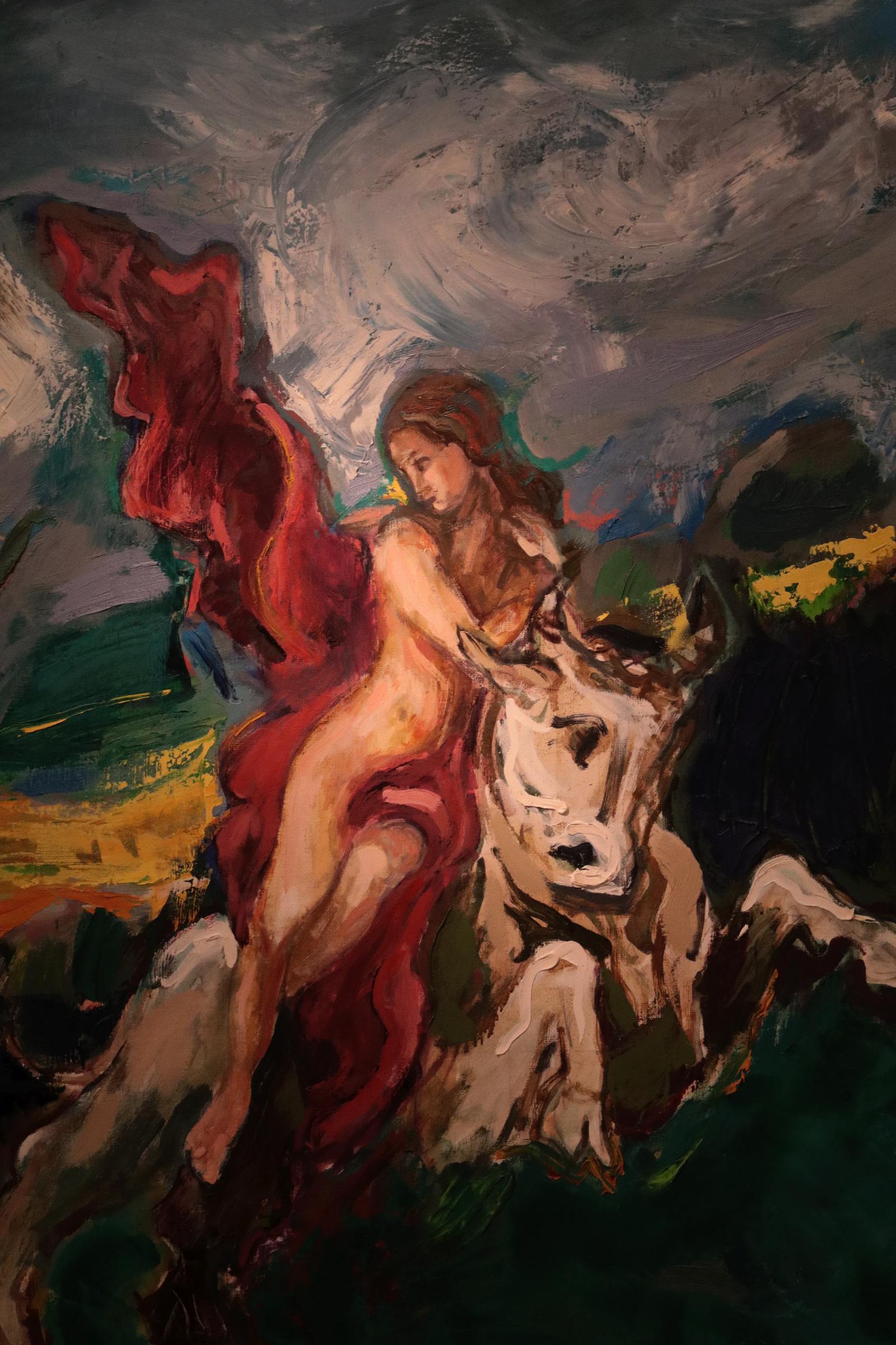 Wystawa obrazów Edwarda Mirowskiego w Muzeum Miedzi