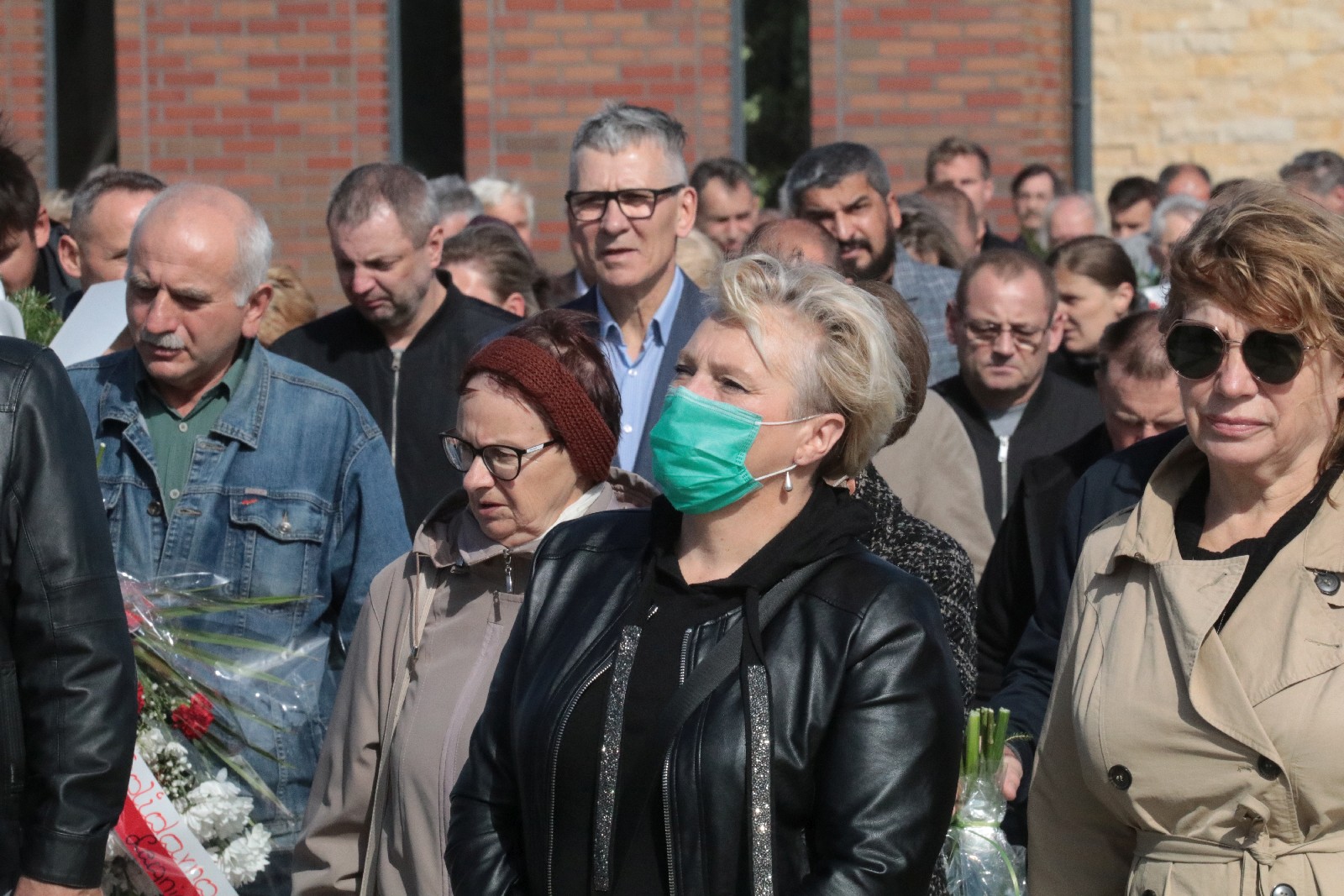 Pogrzeb Andrzeja Dynaka działacza „Solidarności”