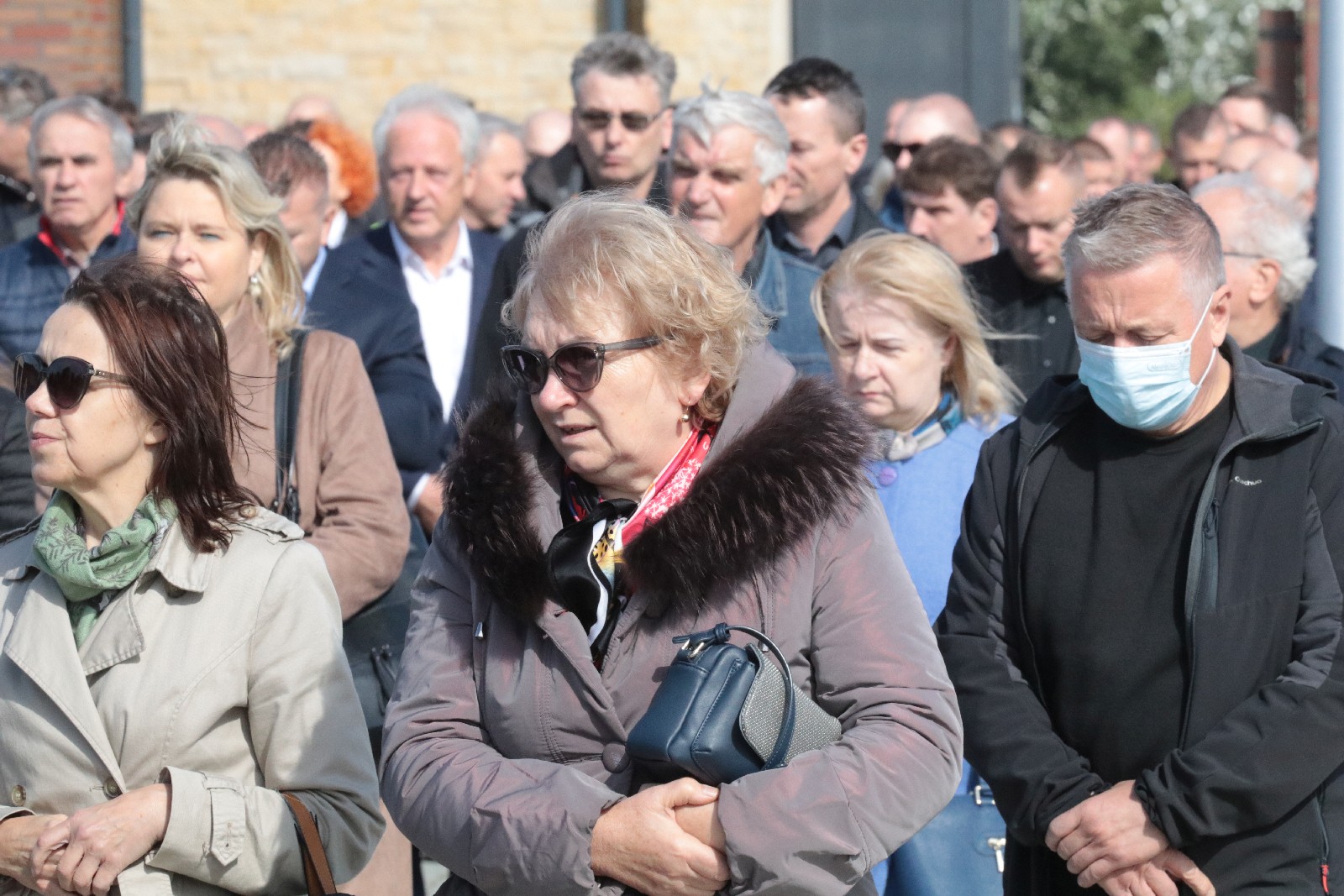 Pogrzeb Andrzeja Dynaka działacza „Solidarności”