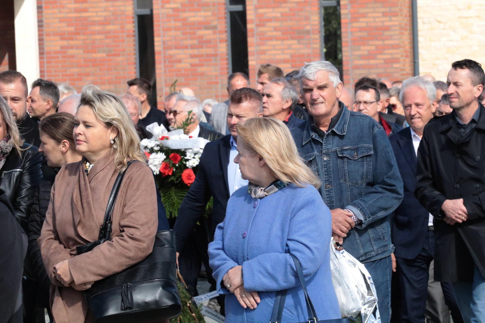Pogrzeb Andrzeja Dynaka działacza „Solidarności”