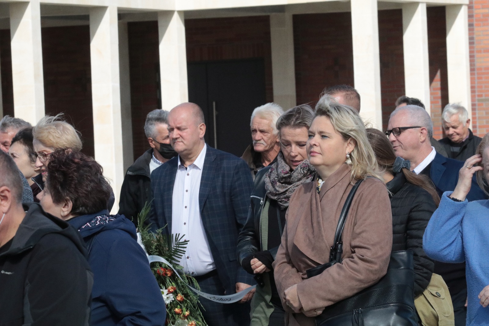 Pogrzeb Andrzeja Dynaka działacza „Solidarności”