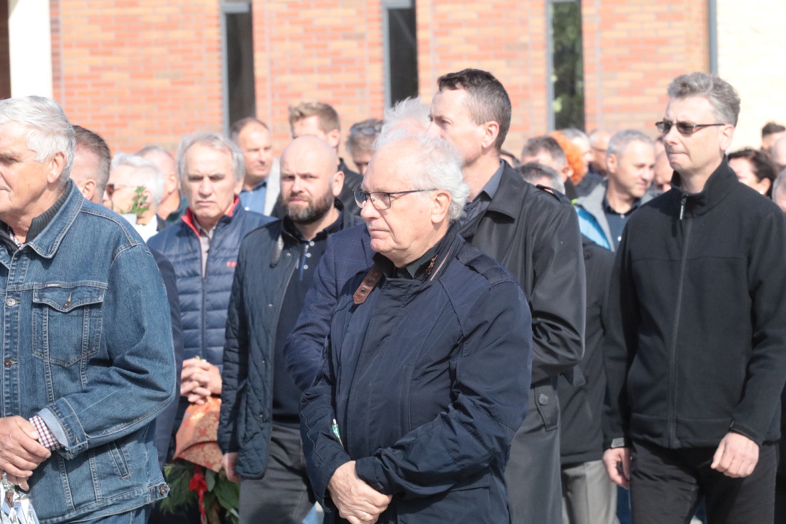 Pogrzeb Andrzeja Dynaka działacza „Solidarności”