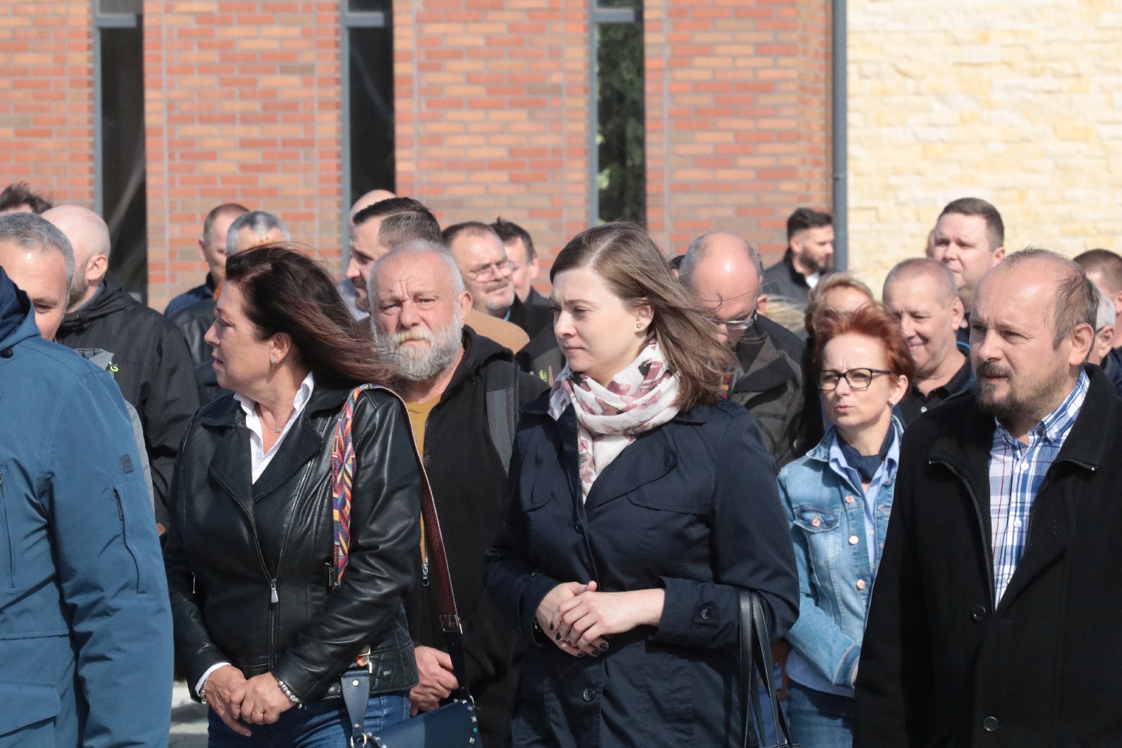 Pogrzeb Andrzeja Dynaka działacza „Solidarności”