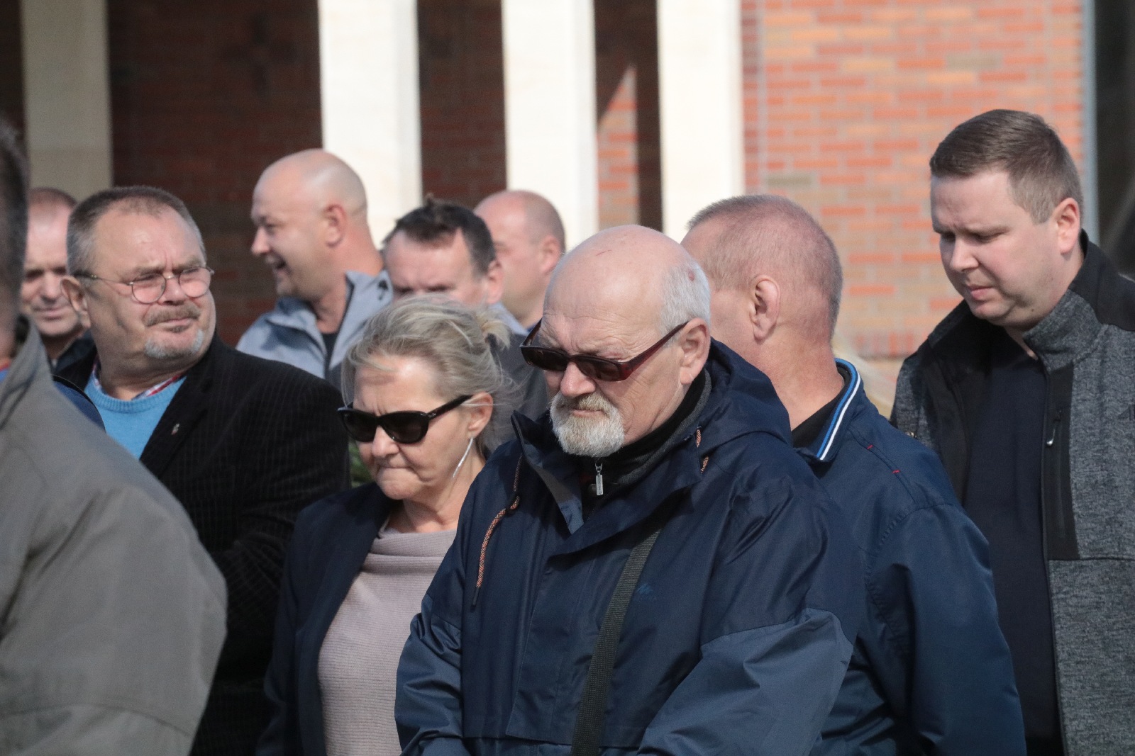 Pogrzeb Andrzeja Dynaka działacza „Solidarności”