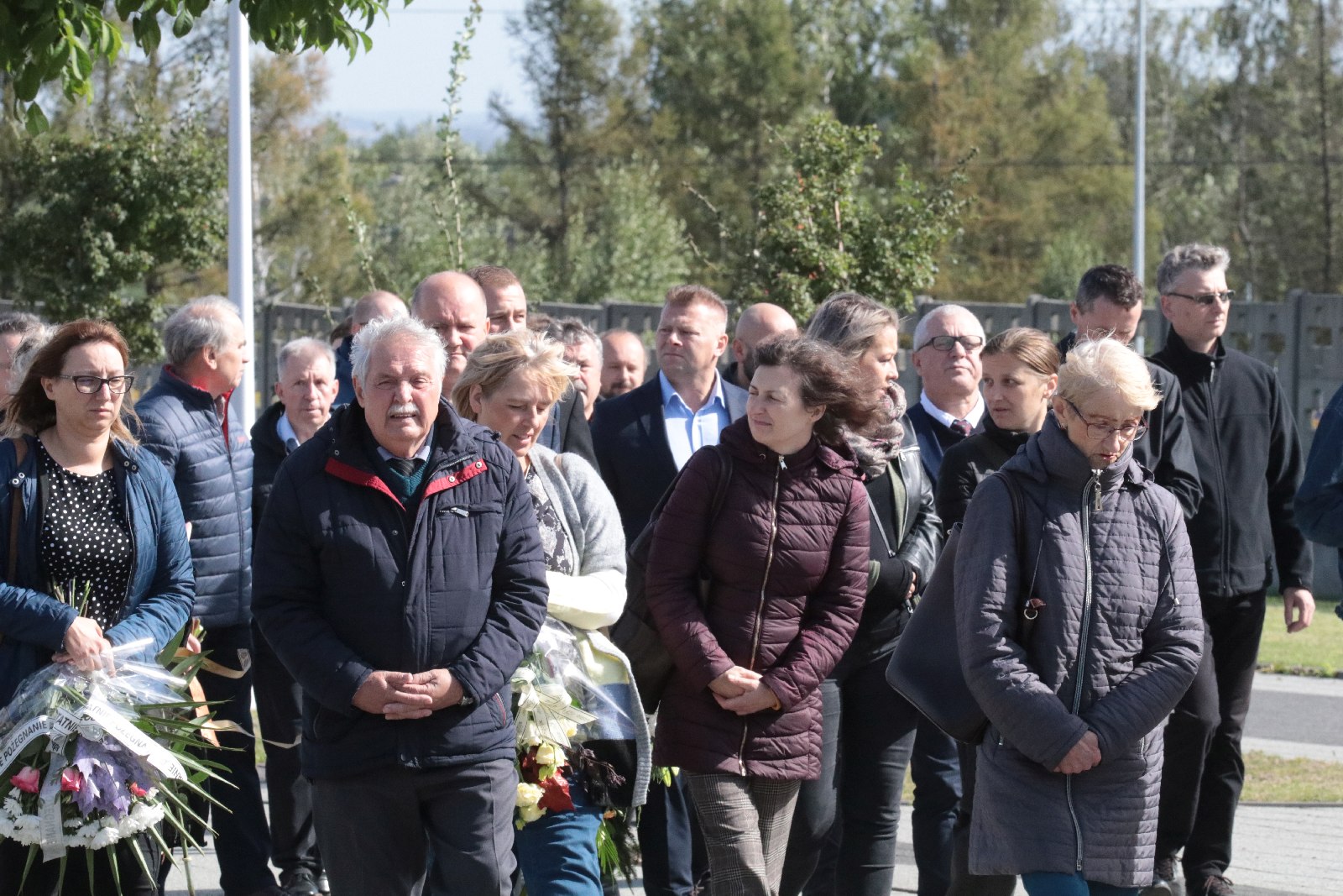 Pogrzeb Andrzeja Dynaka działacza „Solidarności”