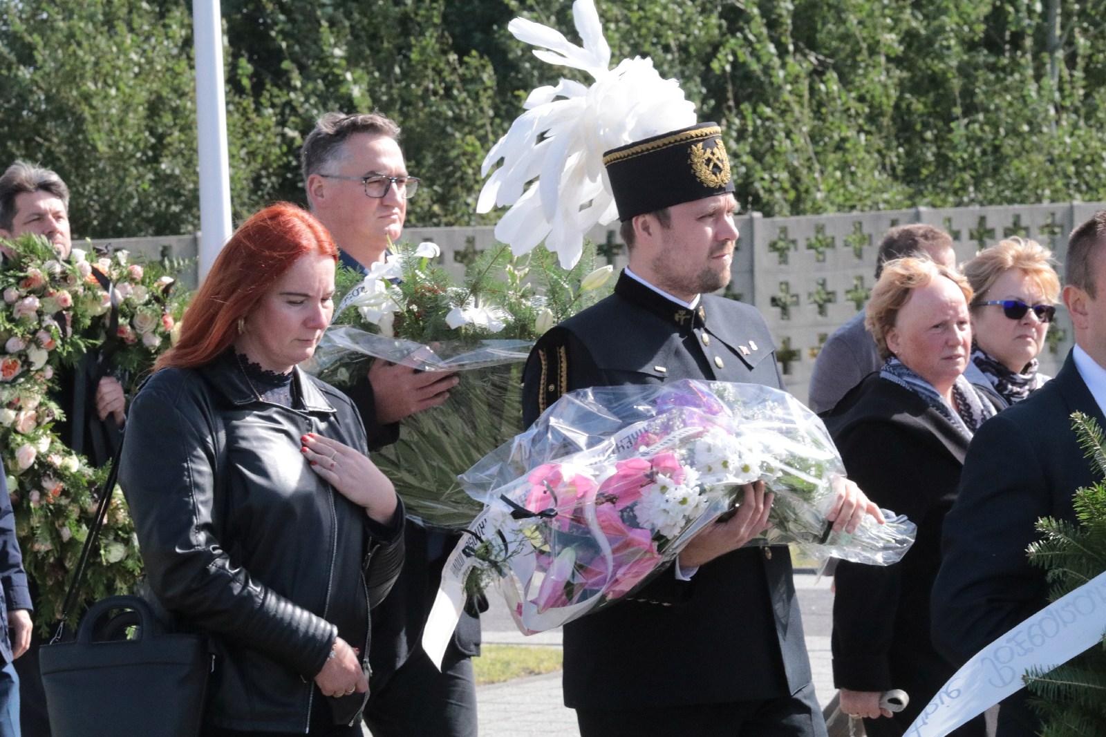 Pogrzeb Andrzeja Dynaka działacza „Solidarności”