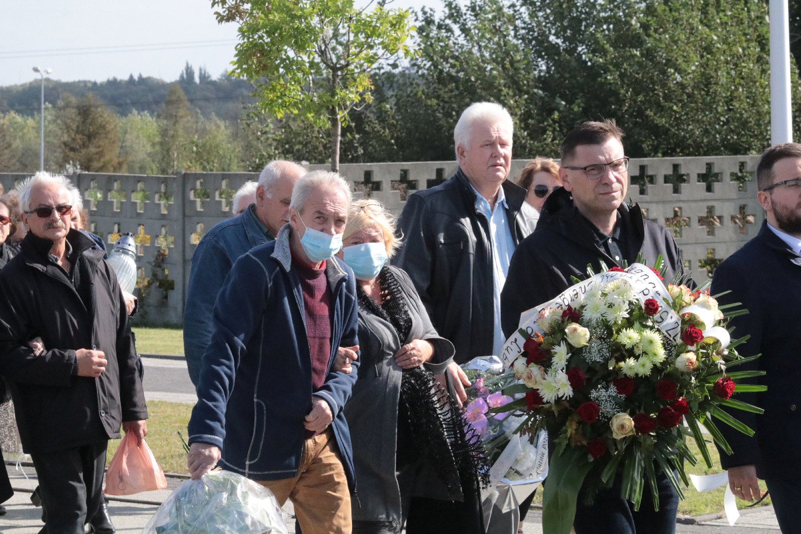 Pogrzeb Andrzeja Dynaka działacza „Solidarności”