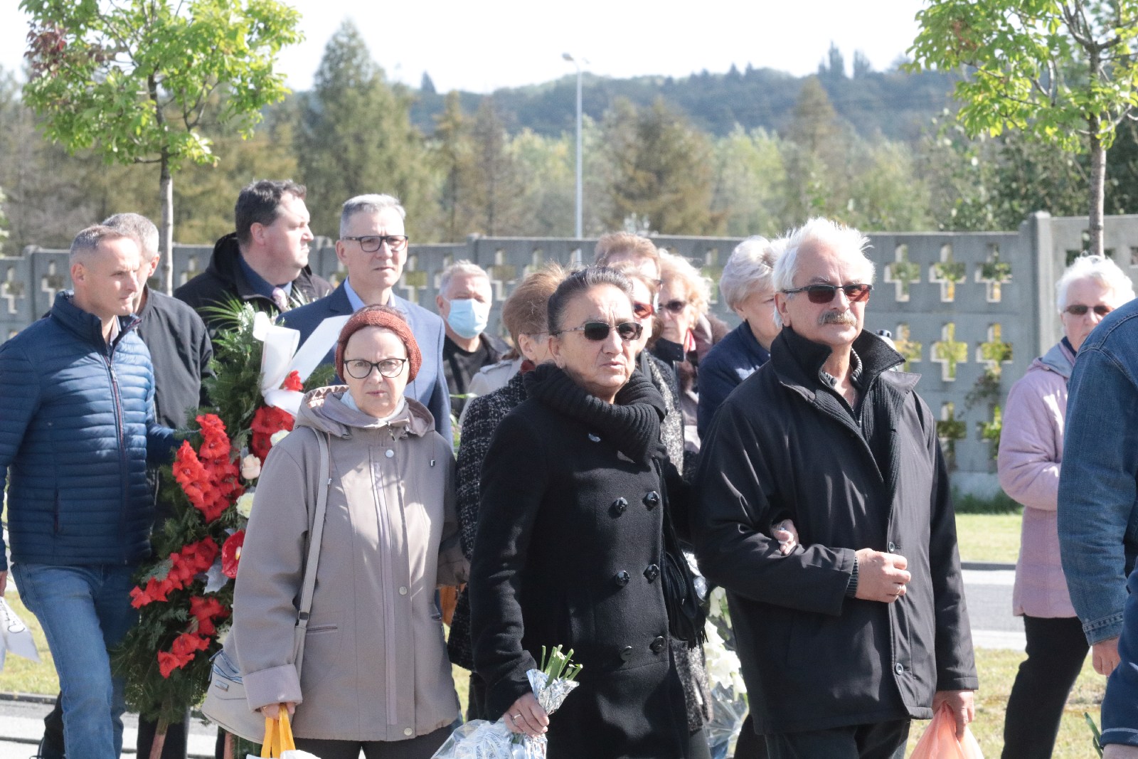 Pogrzeb Andrzeja Dynaka działacza „Solidarności”