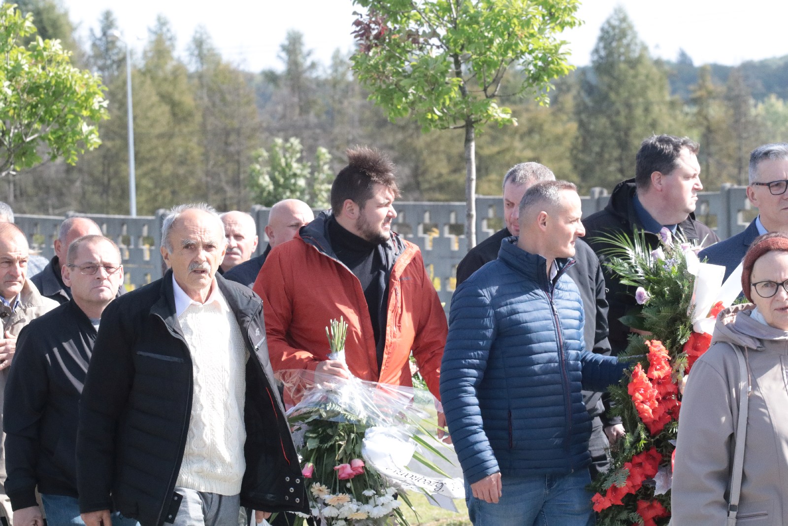 Pogrzeb Andrzeja Dynaka działacza „Solidarności”