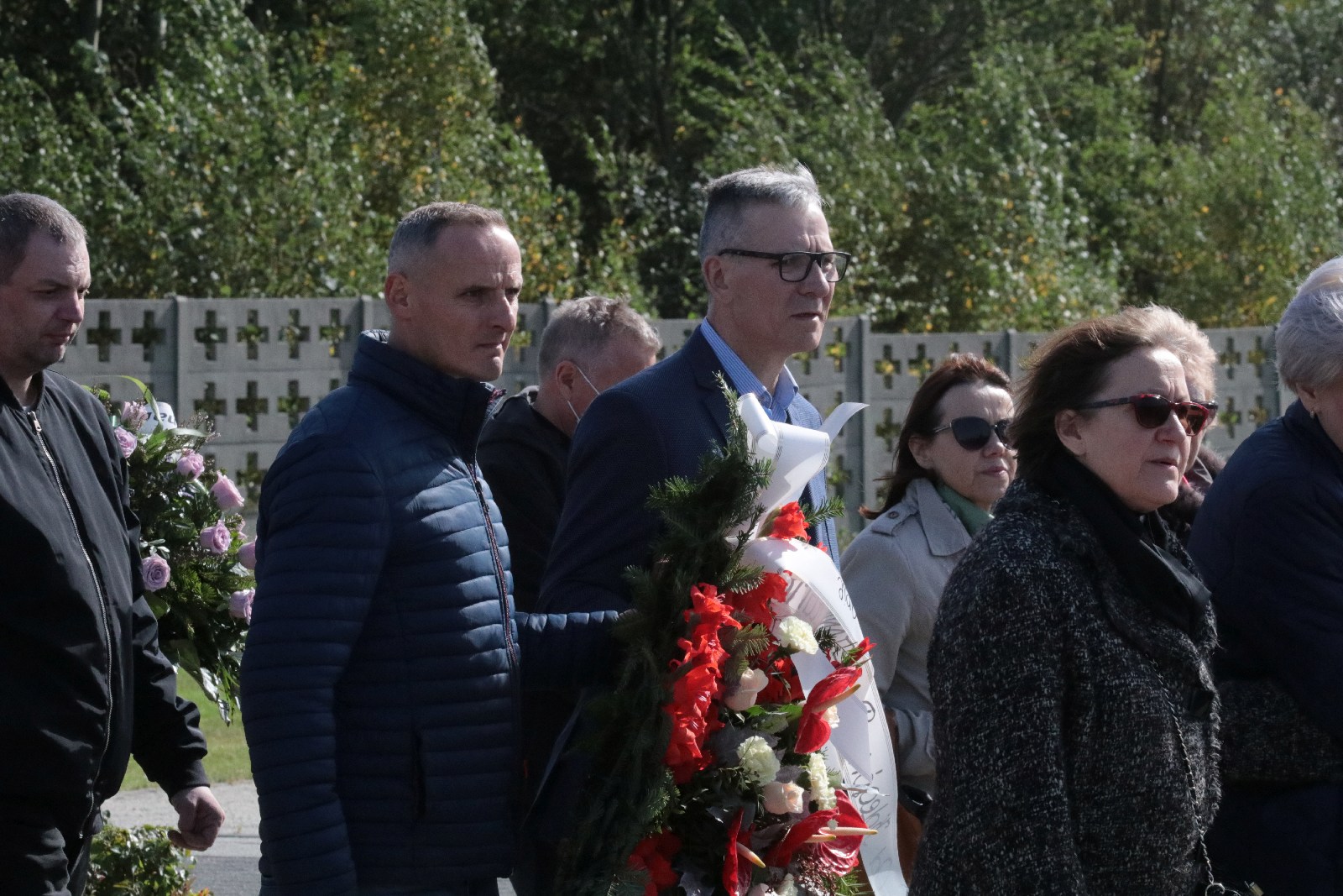 Pogrzeb Andrzeja Dynaka działacza „Solidarności”