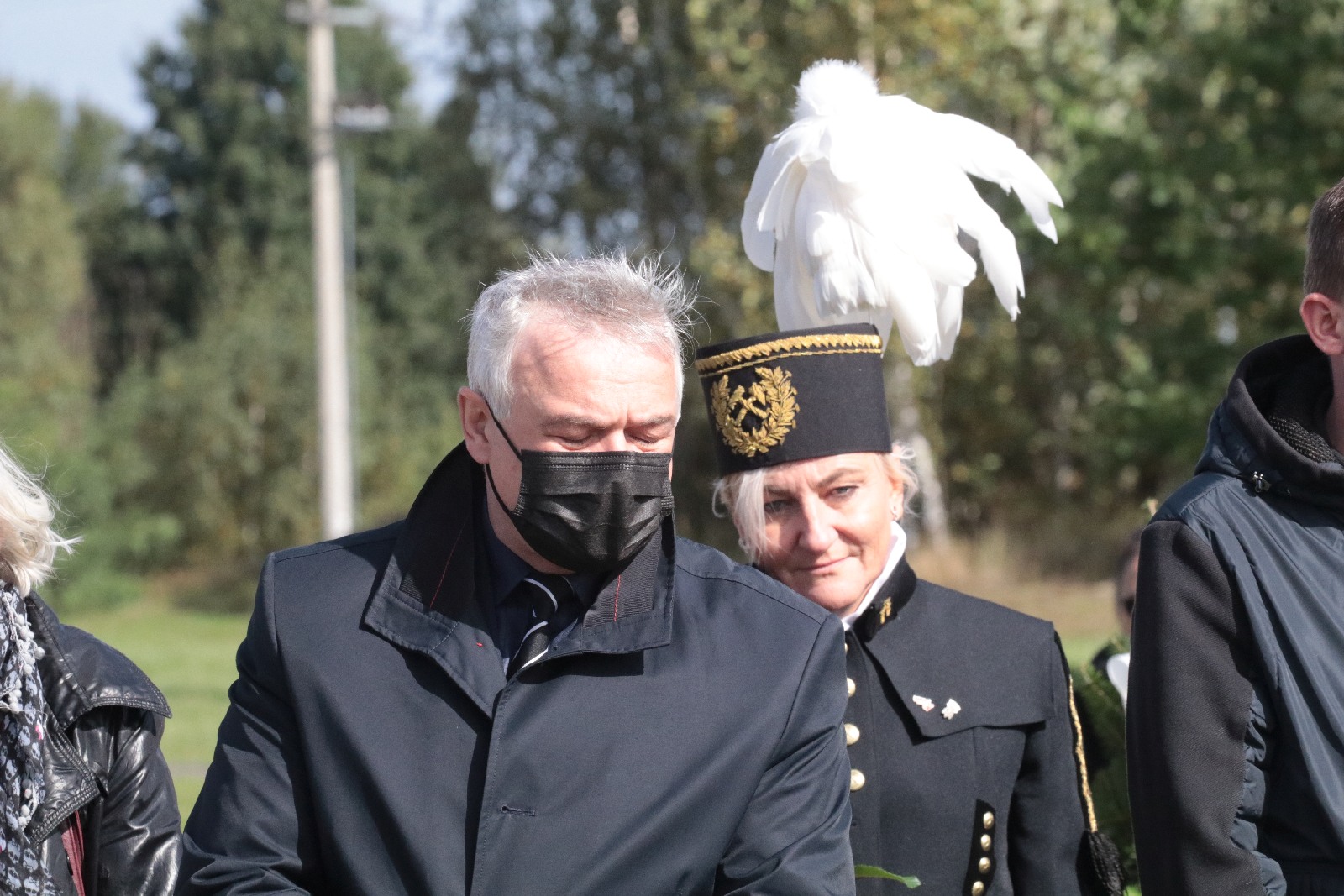 Pogrzeb Andrzeja Dynaka działacza „Solidarności”