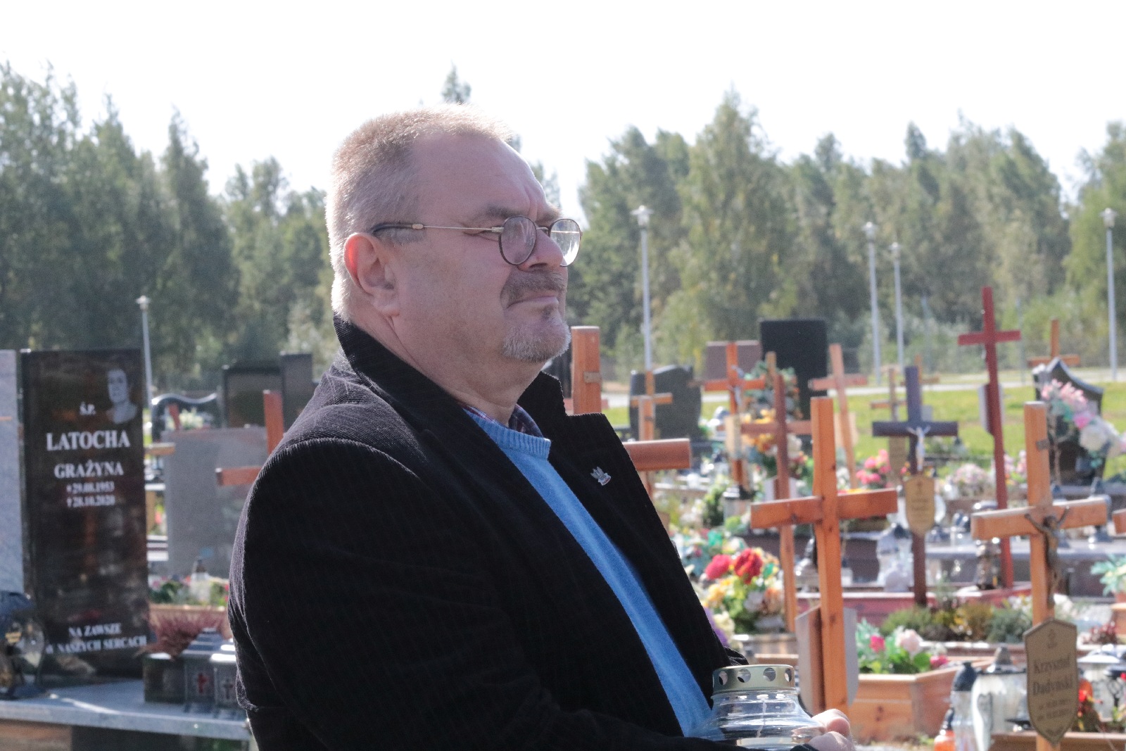 Pogrzeb Andrzeja Dynaka działacza „Solidarności”