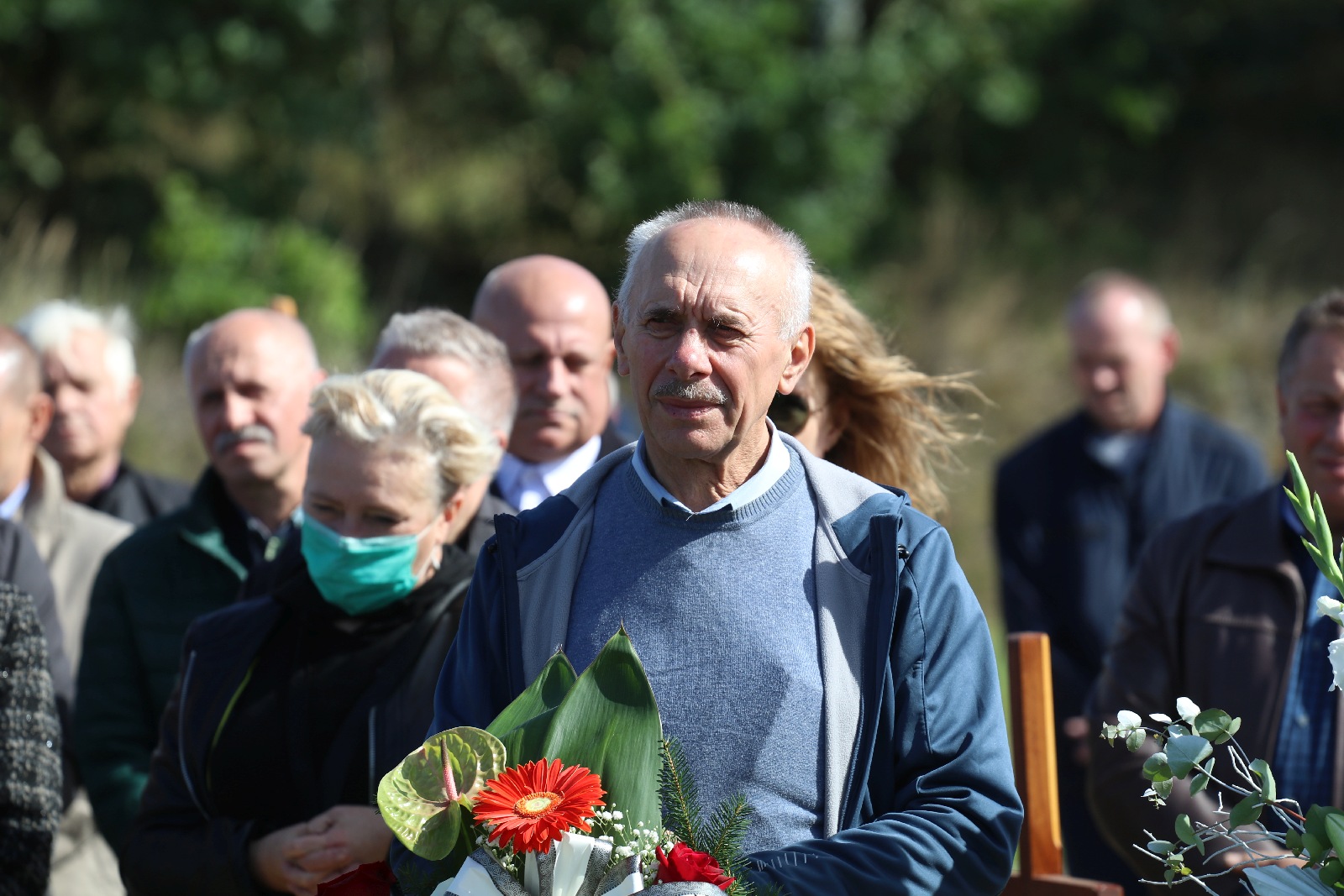 Pogrzeb Andrzeja Dynaka działacza „Solidarności”