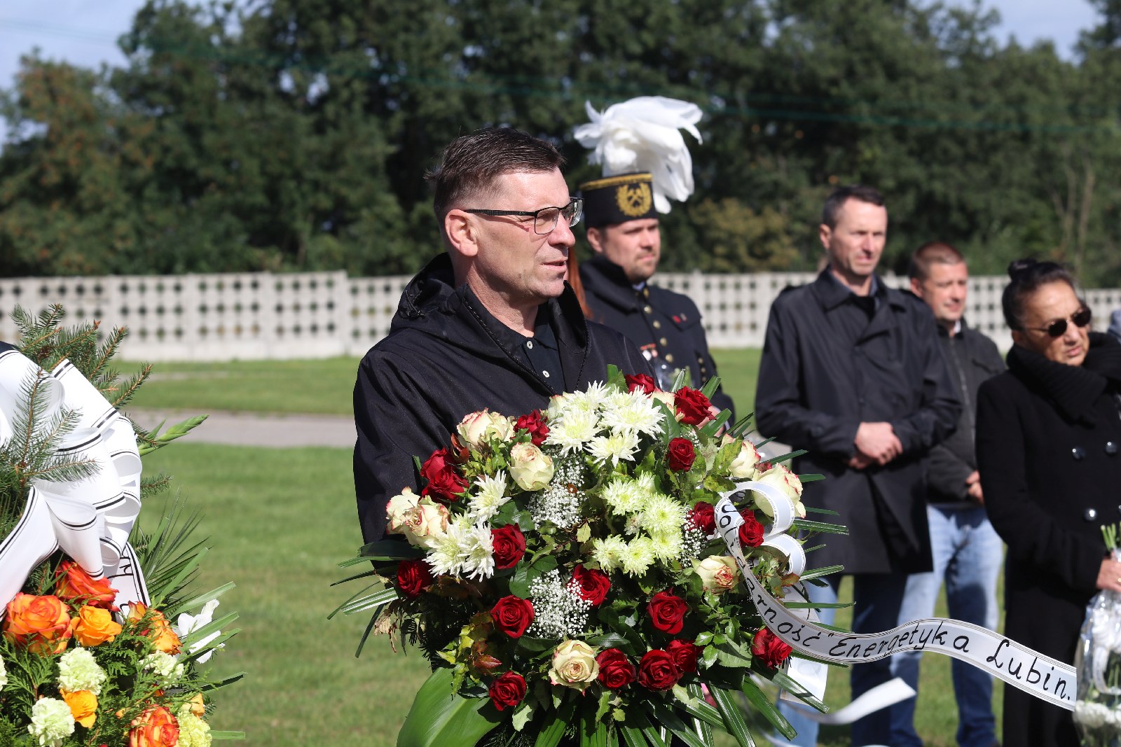 Pogrzeb Andrzeja Dynaka działacza „Solidarności”