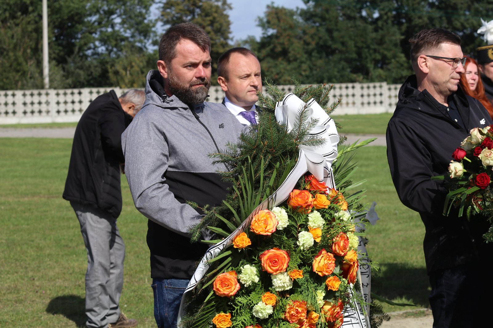 Pogrzeb Andrzeja Dynaka działacza „Solidarności”