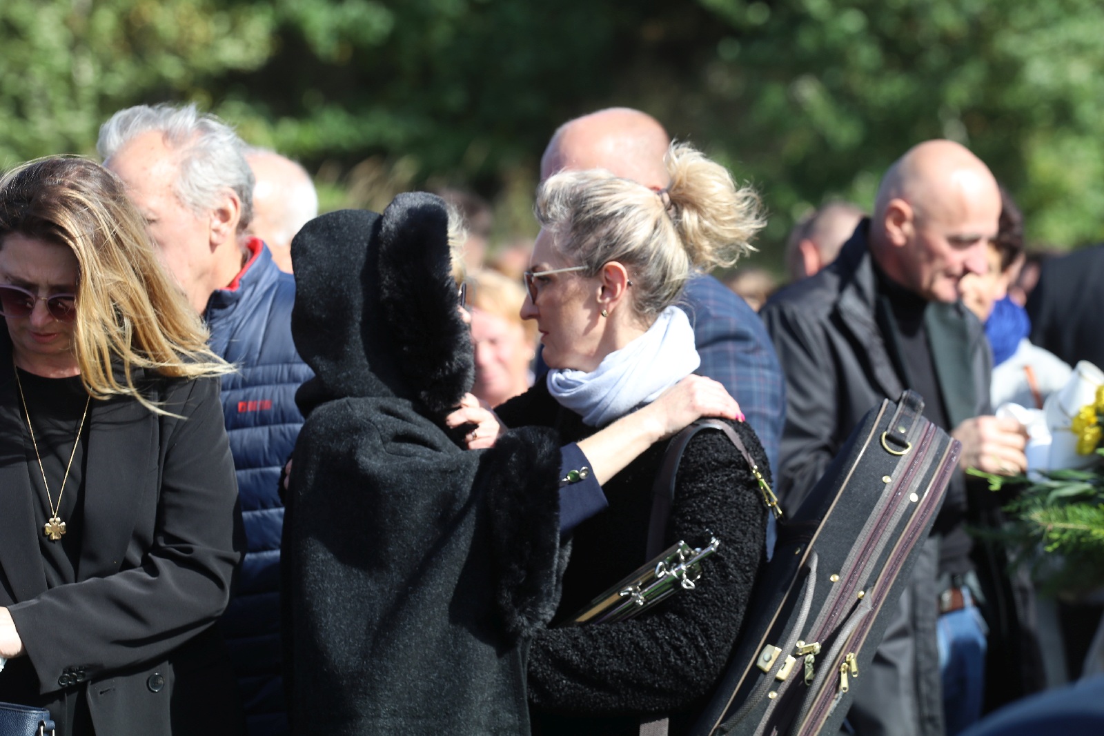 Pogrzeb Andrzeja Dynaka działacza „Solidarności”