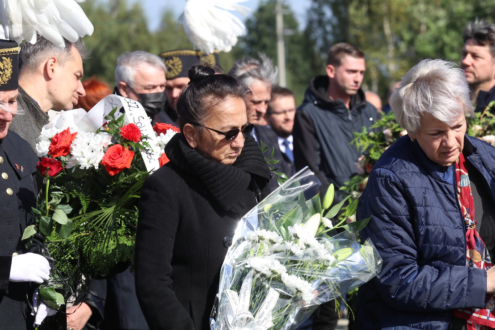 Pogrzeb Andrzeja Dynaka działacza „Solidarności”