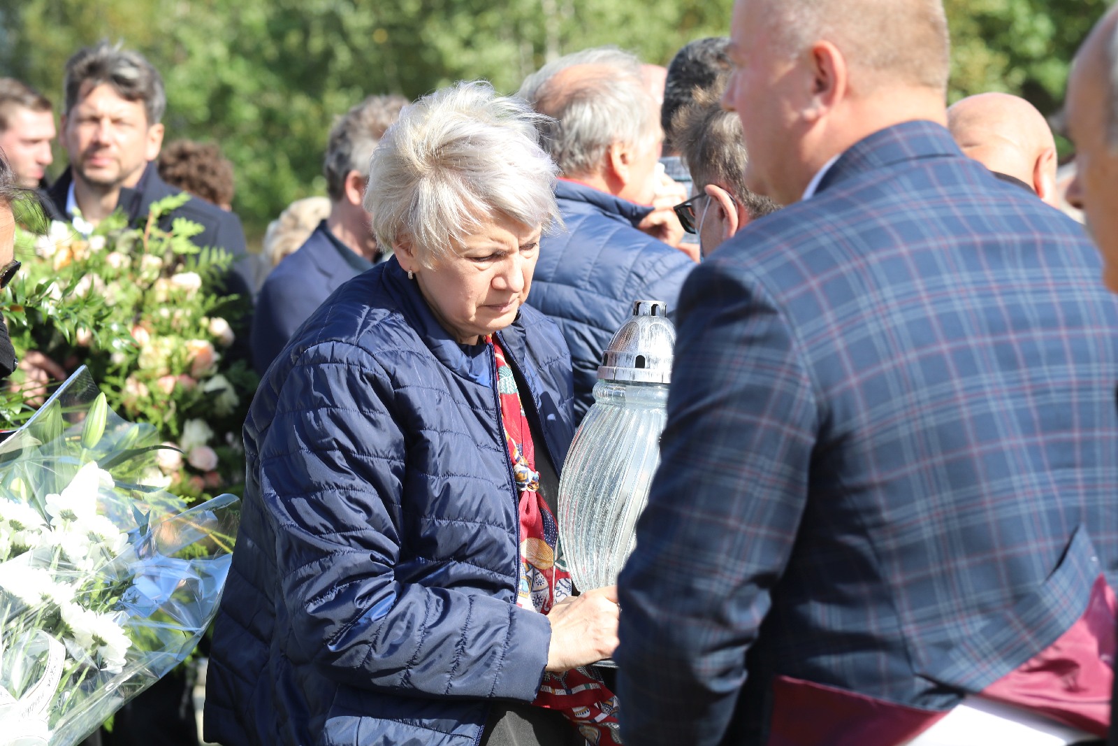 Pogrzeb Andrzeja Dynaka działacza „Solidarności”