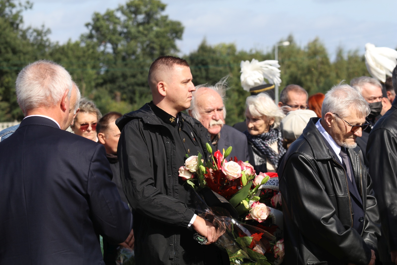 Pogrzeb Andrzeja Dynaka działacza „Solidarności”