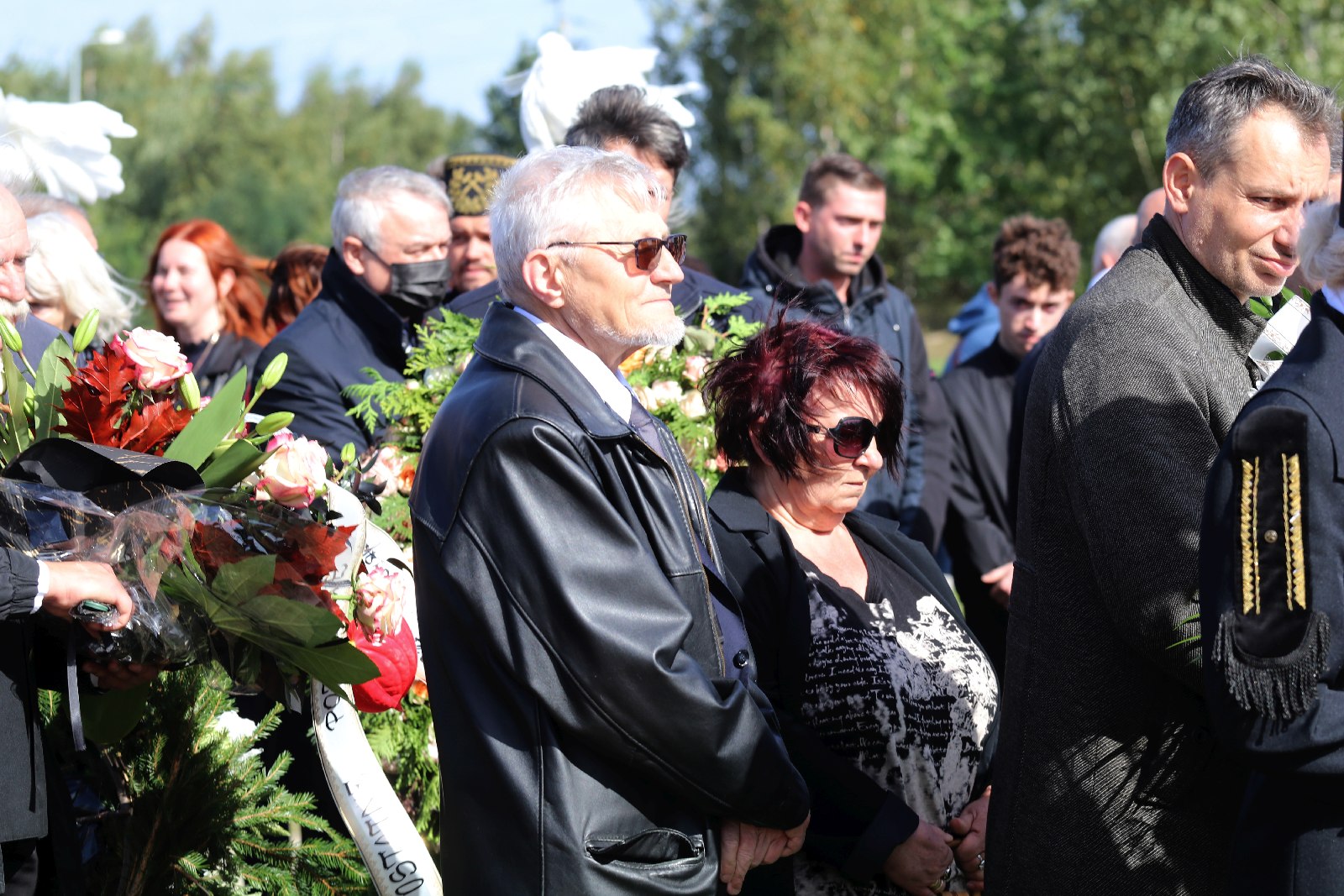 Pogrzeb Andrzeja Dynaka działacza „Solidarności”