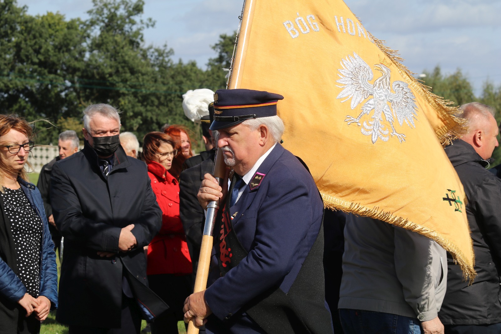 Pogrzeb Andrzeja Dynaka działacza „Solidarności”