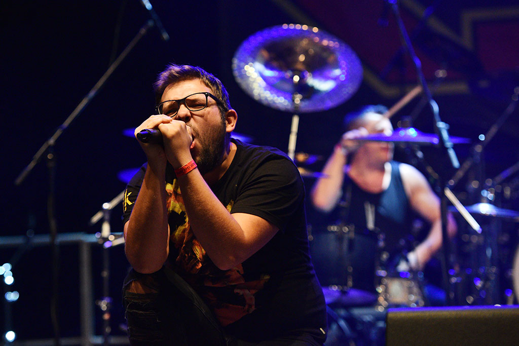 PKRock'21. Na dziedzińcu Akademii zagrało pięć rockowych kapel