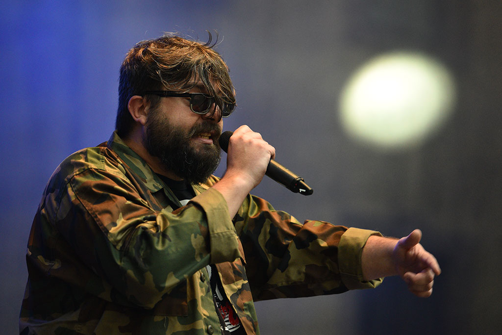 PKRock'21. Na dziedzińcu Akademii zagrało pięć rockowych kapel