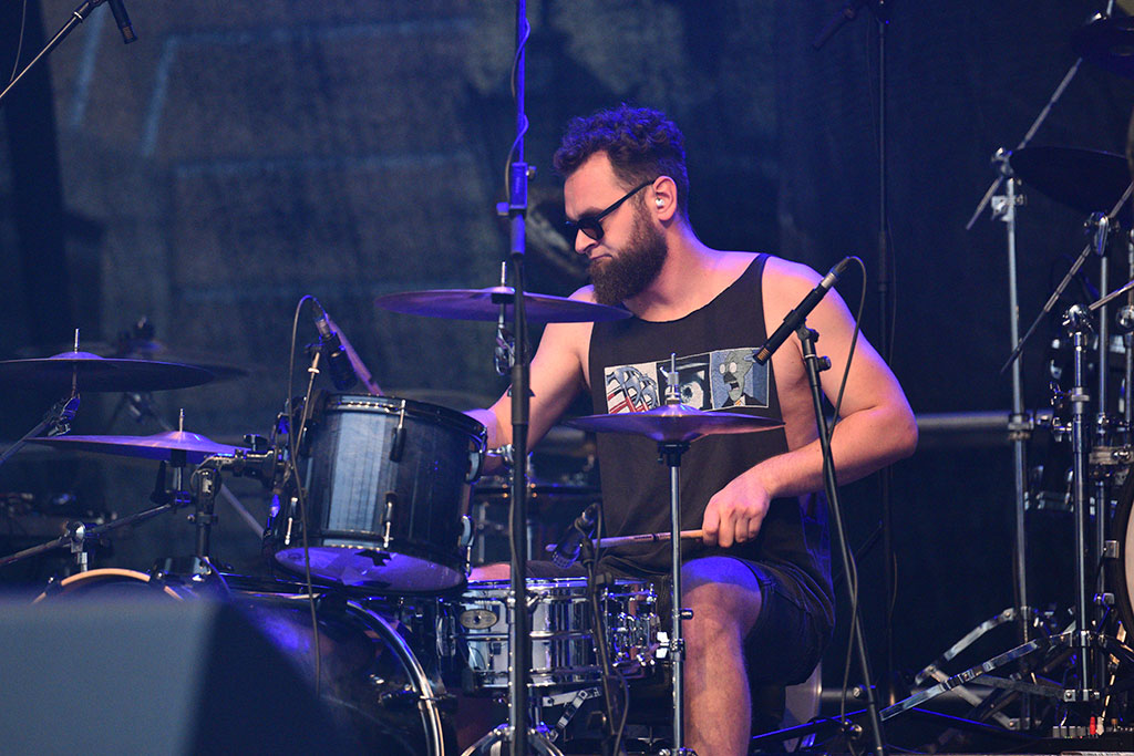PKRock'21. Na dziedzińcu Akademii zagrało pięć rockowych kapel