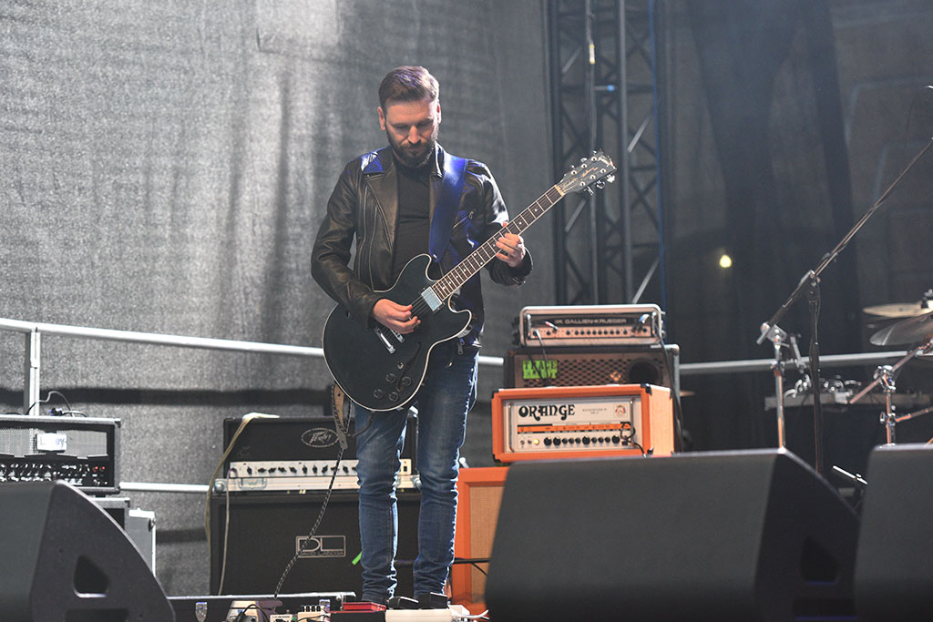 PKRock'21. Na dziedzińcu Akademii zagrało pięć rockowych kapel