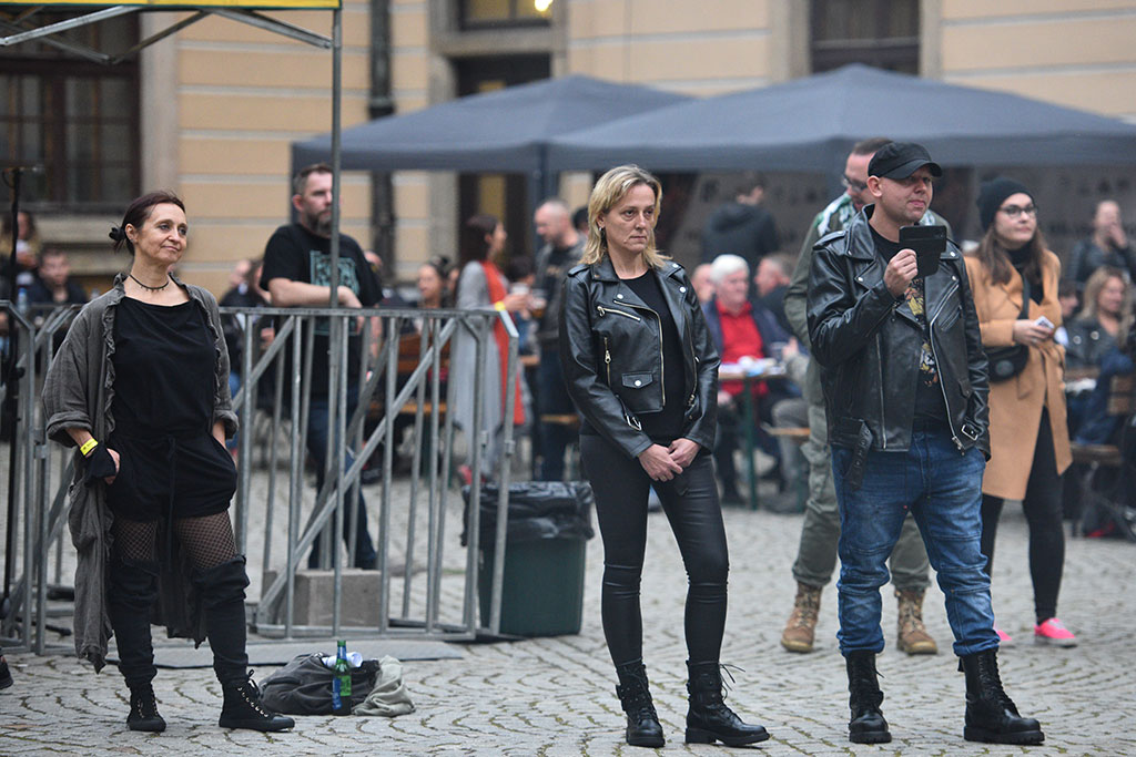 PKRock'21. Na dziedzińcu Akademii zagrało pięć rockowych kapel