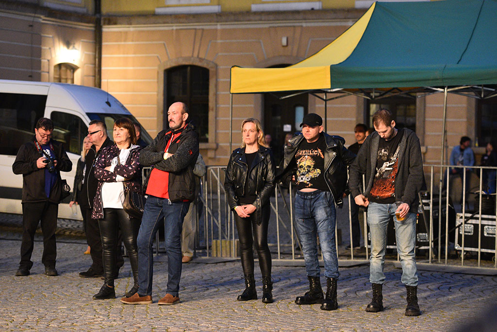 PKRock'21. Na dziedzińcu Akademii zagrało pięć rockowych kapel