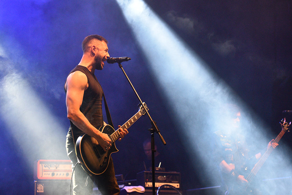 PKRock'21. Na dziedzińcu Akademii zagrało pięć rockowych kapel