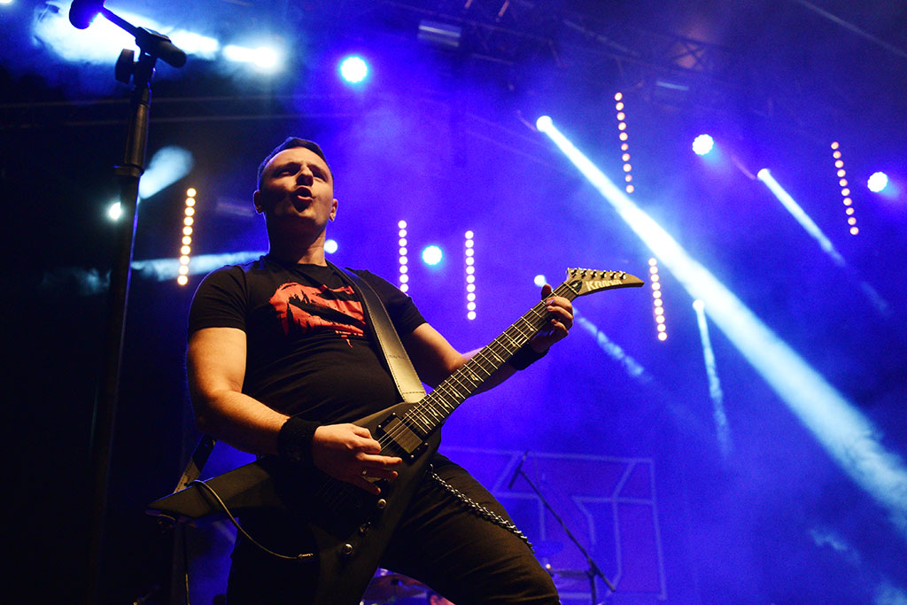 PKRock'21. Na dziedzińcu Akademii zagrało pięć rockowych kapel