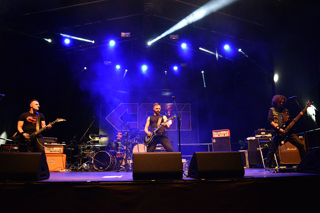 PKRock'21. Na dziedzińcu Akademii zagrało pięć rockowych kapel