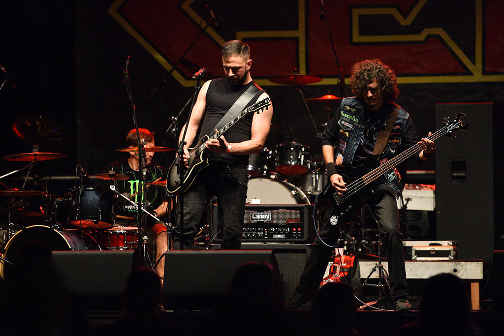 PKRock'21. Na dziedzińcu Akademii zagrało pięć rockowych kapel