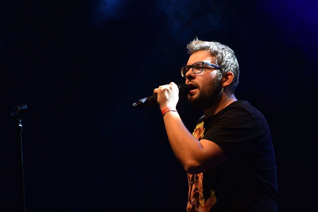 PKRock'21. Na dziedzińcu Akademii zagrało pięć rockowych kapel
