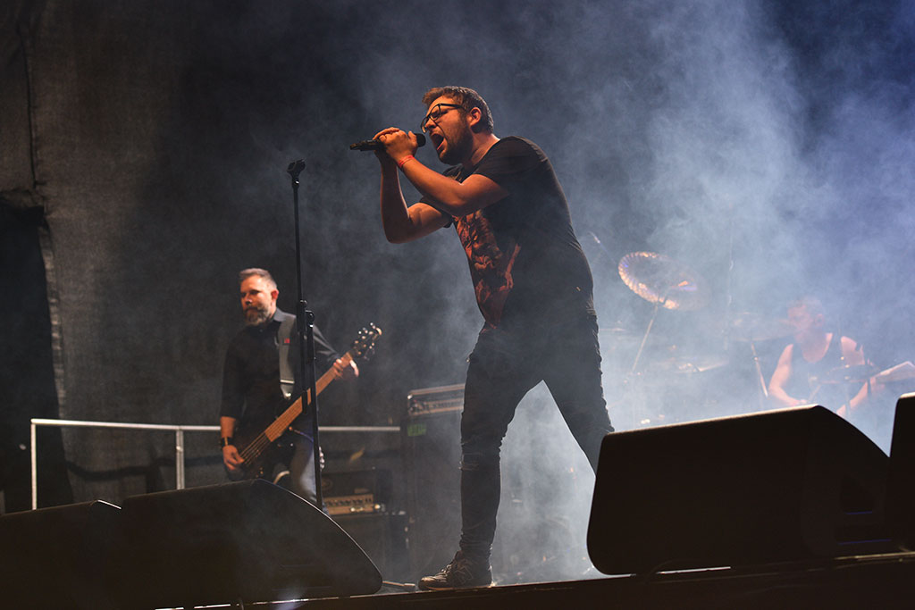 PKRock'21. Na dziedzińcu Akademii zagrało pięć rockowych kapel