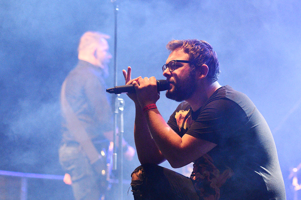 PKRock'21. Na dziedzińcu Akademii zagrało pięć rockowych kapel