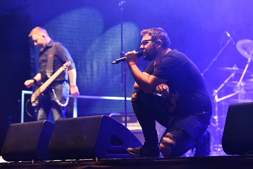 PKRock'21. Na dziedzińcu Akademii zagrało pięć rockowych kapel