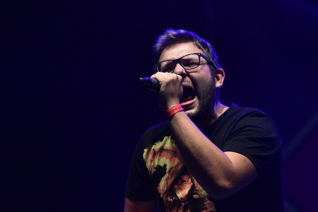 PKRock'21. Na dziedzińcu Akademii zagrało pięć rockowych kapel