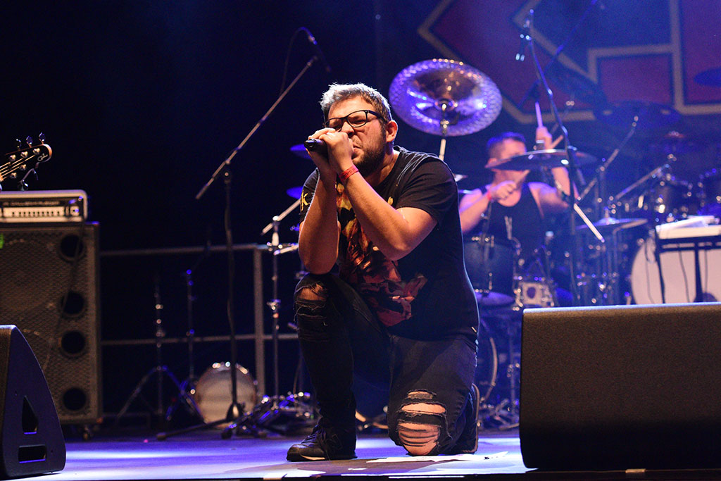 PKRock'21. Na dziedzińcu Akademii zagrało pięć rockowych kapel