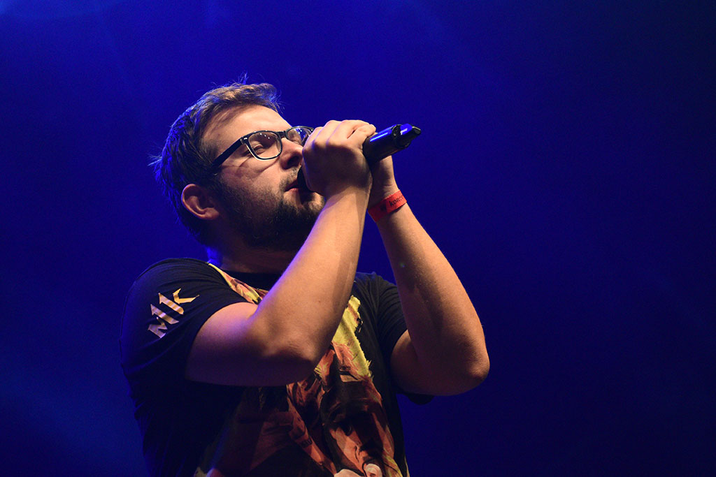 PKRock'21. Na dziedzińcu Akademii zagrało pięć rockowych kapel